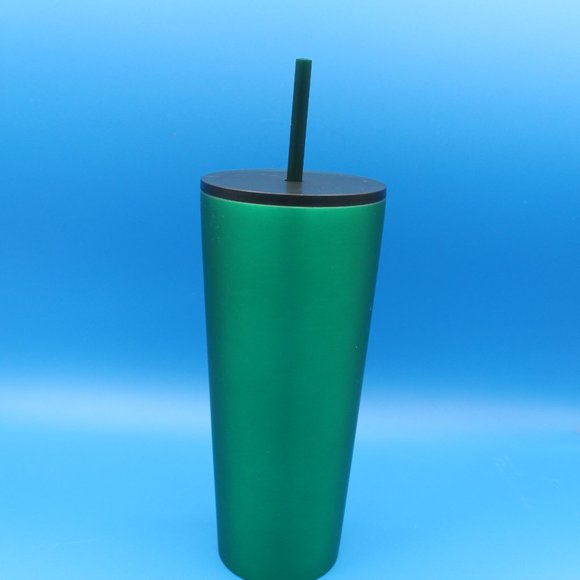 Starbucks Spring 2023 Green Soft Touch 24oz Stainless Steel Tumbler - Picture 2 of 5